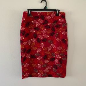 🍁LuLaRoe Cassie beautiful leaf design! Lg
